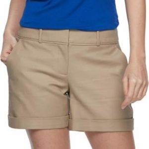Apt 9 Plus Size Midrise Cuffed Shorts